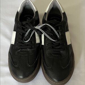 Flag Ltd Stylish Black and White Kids Sneakers